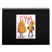 Funny Potato Gym voor na de bevalling Kalender (Hoes)