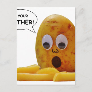 Funny Potato moeder Briefkaart