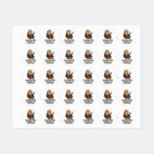 "Funny Potato Press Conference – Political Humor C Labels (Vel)