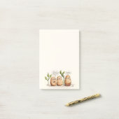 Funny Potatoe Pun Post-it Notes (Op bureau)
