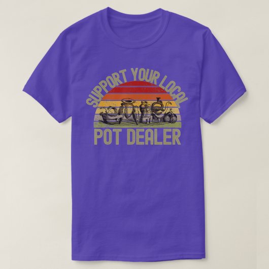 Funny Pottery Gift for Pot Dealer Mannen Women Pot T-shirt (Design voorkant)