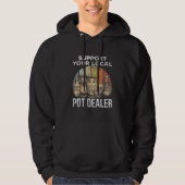 Funny Pottery Joke voor Clay Potter Hoodie (Voorkant)