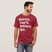 Funny Pottery Sculpting Gift for Men Women Boys T-shirt (Voorkant volledig)