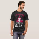 Funny Pottery Wheel Ceramics Clay Stoneware to T-shirt (Voorkant volledig)