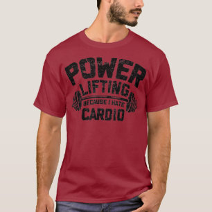 Funny Powerlift Deadlift Weightlift en T-shirt