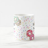 Funny 'praat niet met mij' persoonlijke koffie koffiemok (Center)