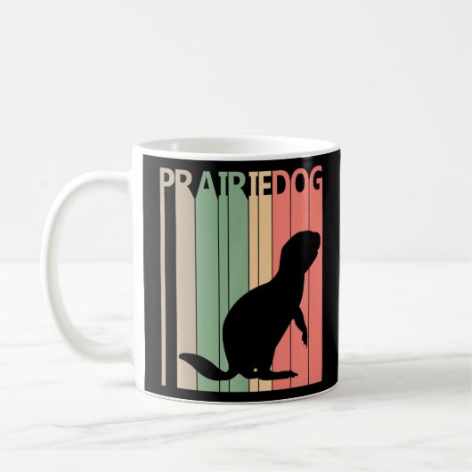Funny Prairie Dog Costume Koffiemok (Links)