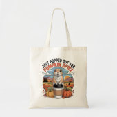 Funny Prairie Dog Fall Pumpkin Spice Humor Tote Bag (Voorkant)