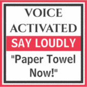 Funny Prank Practical Joke Custom Stickers (Voorkant)