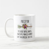 Funny Preceptor Gift Idea Koffiemok (Links)