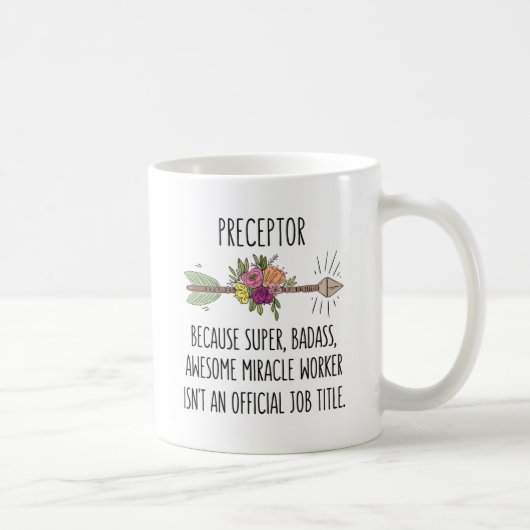 Funny Preceptor Gift Idea Koffiemok (Rechts)