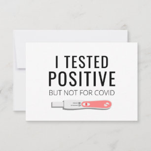 Funny Pregnancy Announcement Kaart voor Husband