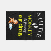 Funny Pregnancy Announcement New Baby Reveal  Fleece Deken (Voorkant (Horizontaal))