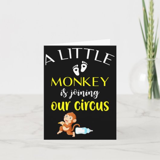 Funny Pregnancy Announcement New Baby Reveal  Kaart (Voorkant)