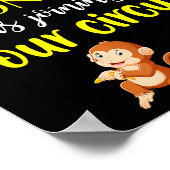 Funny Pregnancy Announcement New Baby Reveal  Poster (Hoek)