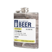 Funny Prescription Beer Heupfles (Links)