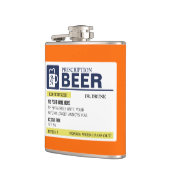 Funny Prescription Beer Heupfles (Links)