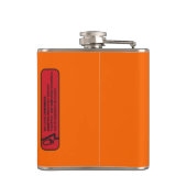 Funny Prescription Beer Heupfles (Achterkant)