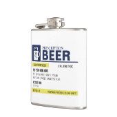 Funny Prescription Beer Heupfles (Links)