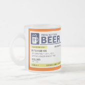 Funny Prescription Beer Mok (Links)