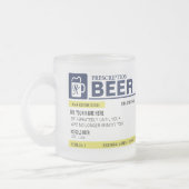 Funny Prescription Beer Mok (Links)