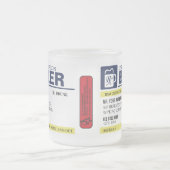 Funny Prescription Beer Mok (Center)