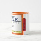 Funny Prescription Beer Mok (Midden)