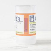 Funny Prescription Beer Mok (Center)