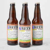 Funny Prescription Bier Etiket (Flessen)