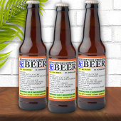 Funny Prescription Bier Etiket