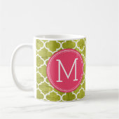 Funny Prescription Coffee Mok met Monogram (Links)