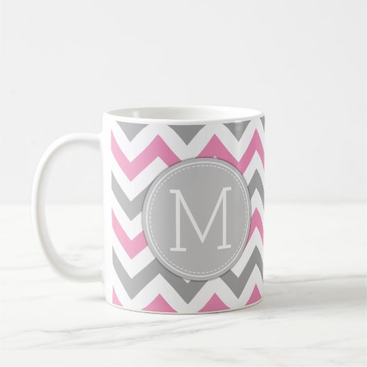 Funny Prescription Coffee Mok met Monogram (Links)