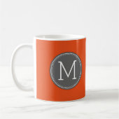 Funny Prescription Coffee Mok met Monogram (Links)