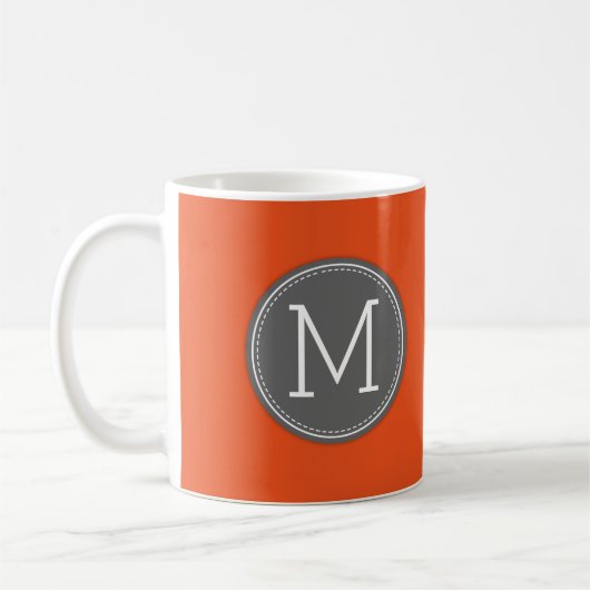 Funny Prescription Coffee Mok met Monogram (Links)