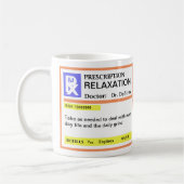 Funny Prescription Coffee Mugs Koffiemok (Links)
