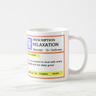 Funny Prescription Coffee Mugs Koffiemok
