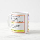 Funny Prescription Coffee Mugs Koffiemok (Voorkant links)