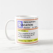 Funny Prescription Coffee Mugs Koffiemok (Links)