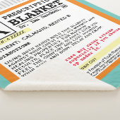 Funny Prescription Get Well Sherpa Blanket Deken (3/4)