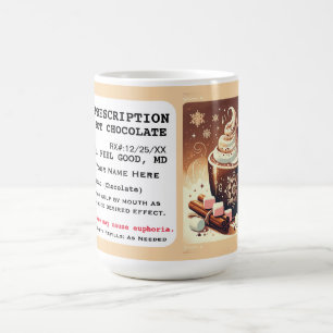 Funny Prescription Hot Chocolate Koffiemok