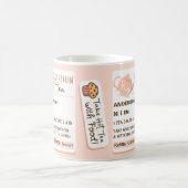 Funny Prescription Hot Steeped Tea Koffiemok (Center)