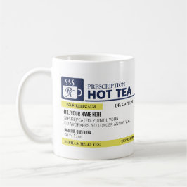 Funny Prescription Hot Tea Koffiemok