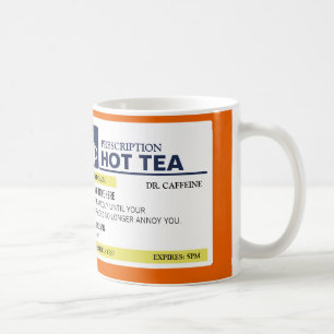 Funny Prescription Hot Tea Koffiemok