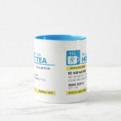 Funny Prescription Hot Tea - Light Blue Mok (Midden)