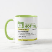 Funny Prescription Hot Tea - Lime Green Mok (Links)