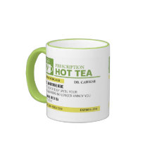 Funny Prescription Hot Tea - Lime Green