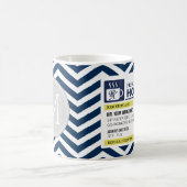 Funny Prescription Hot Tea met aangepast monogram Koffiemok (Center)