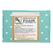 Funny Prescription krijgt goed Kussensloop (Achterkant)