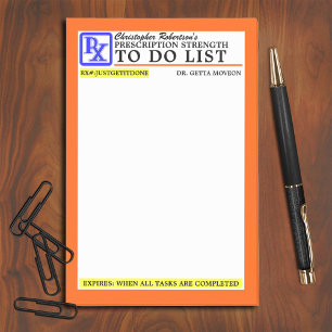Funny Prescription Label Post-it® Notes