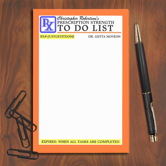 Funny Prescription Label Post-it® Notes